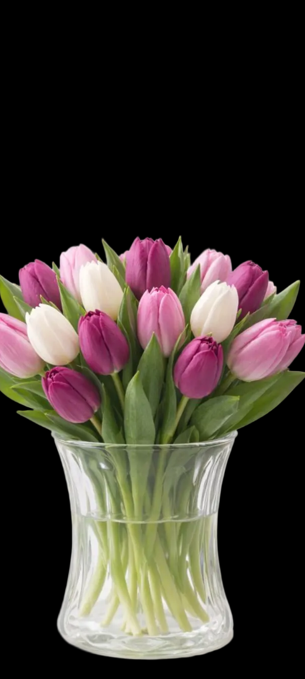 Tulip Twist Vase