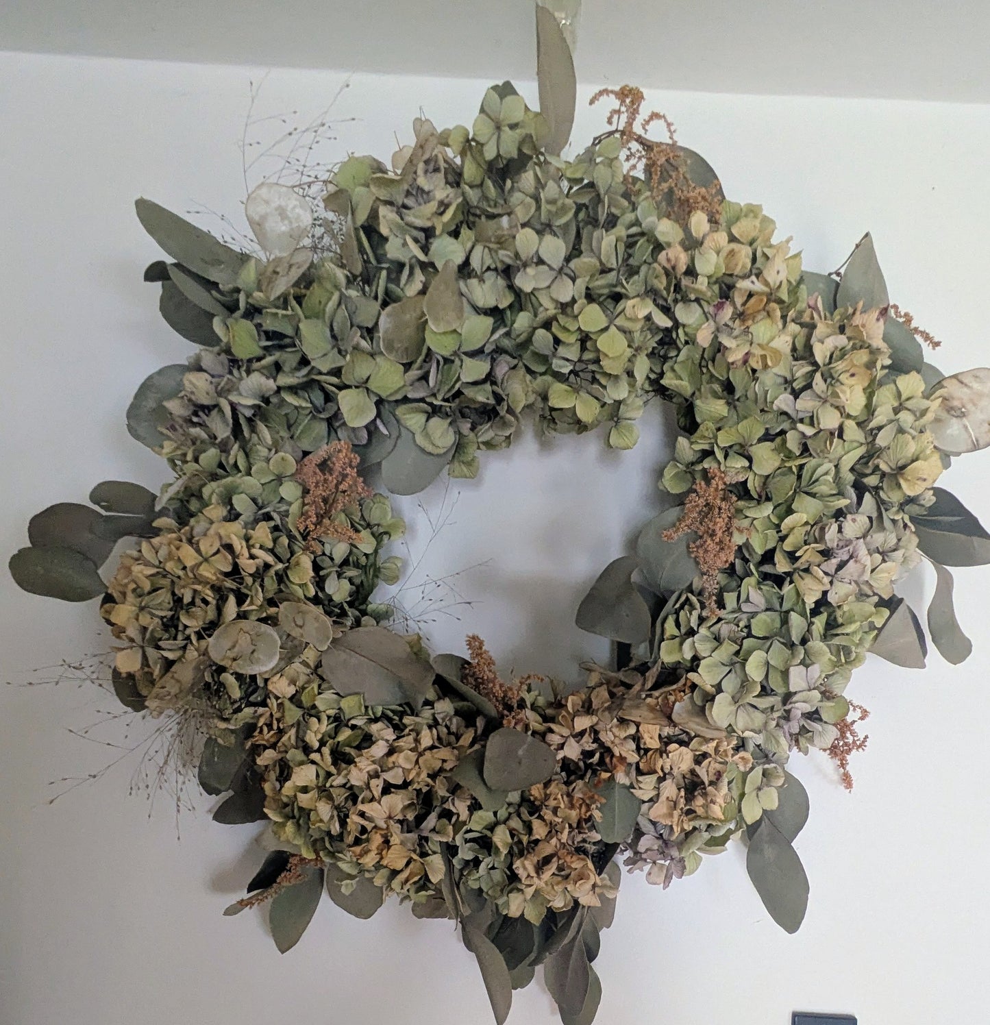 Hydrangea & Eucalyptus