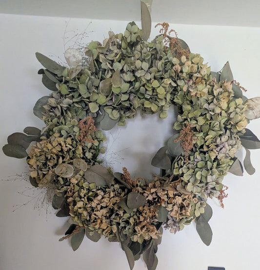 Hydrangea & Eucalyptus