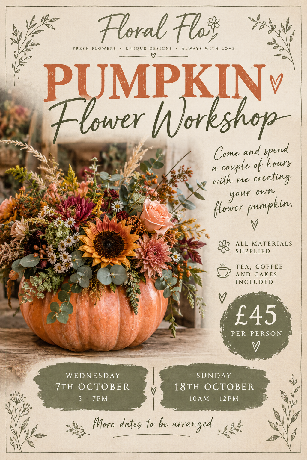 Floral Arranging Workshop